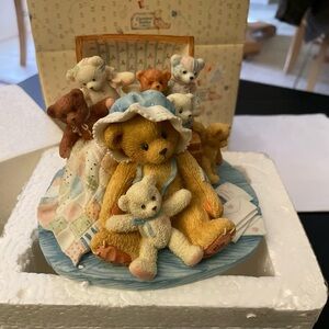Cherished Teddies TASHA In Grandmother's Attic Adoption Center Exclusive 156353